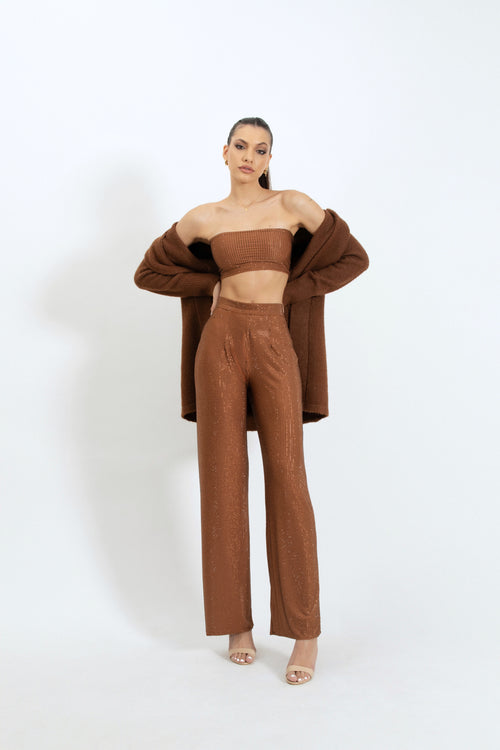 Sara Pant - Brown