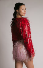 Isabella Jacket - Ruby