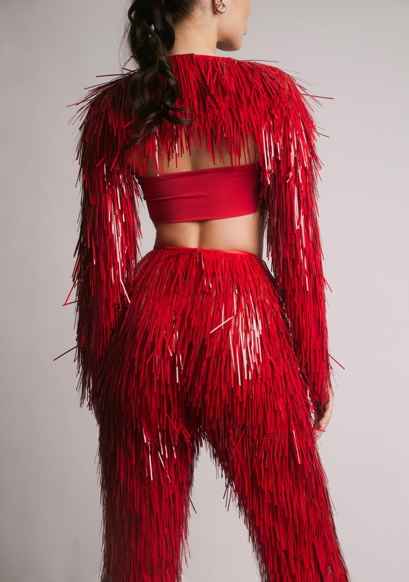 Mar Bodysuit - Ruby