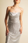 Odette Dress - Silver