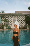 Frida Bandeau Top - Black
