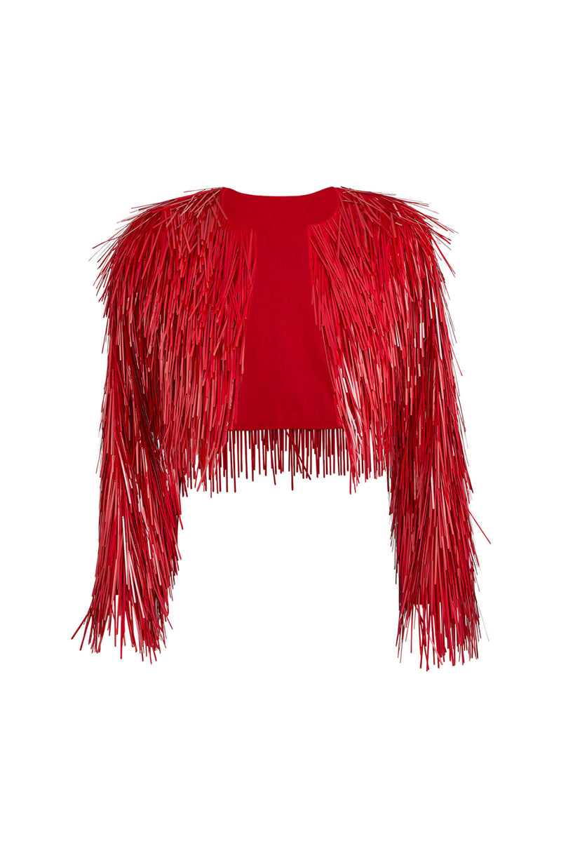 Isabella Jacket - Ruby