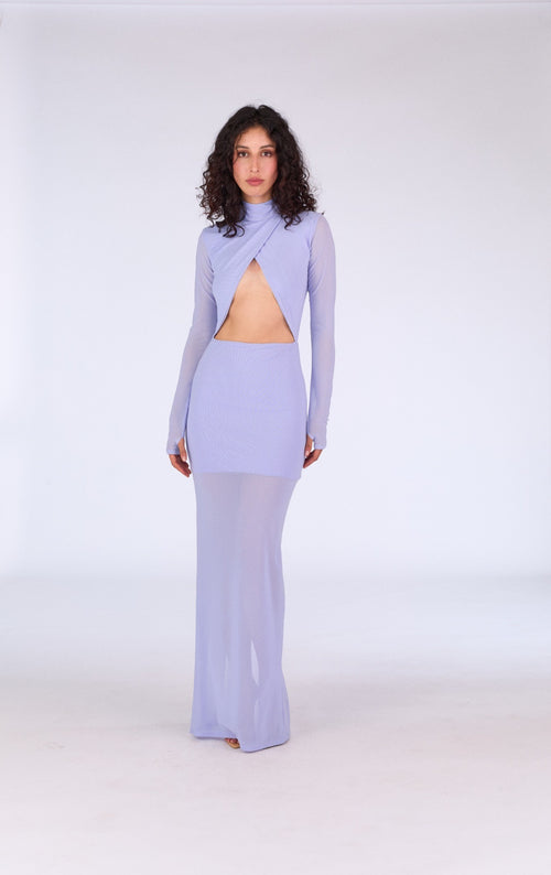 Kinsley Dress - Periwinkle