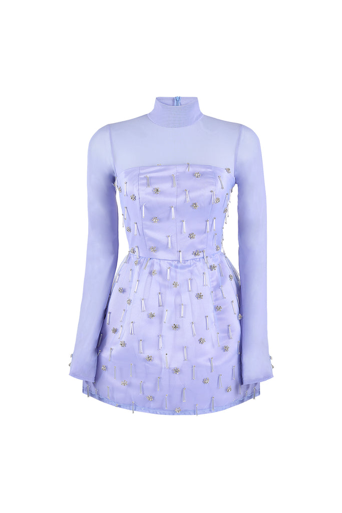 Isabella Dress - Periwinkle