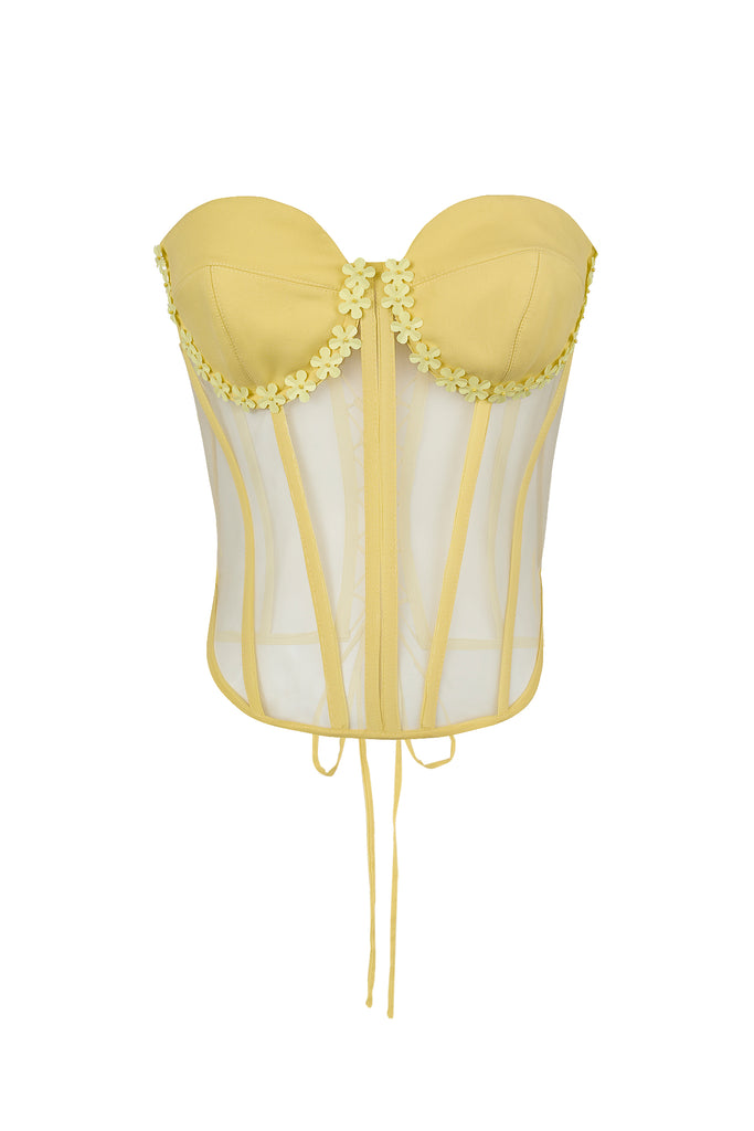 Lina Corset - Yellow