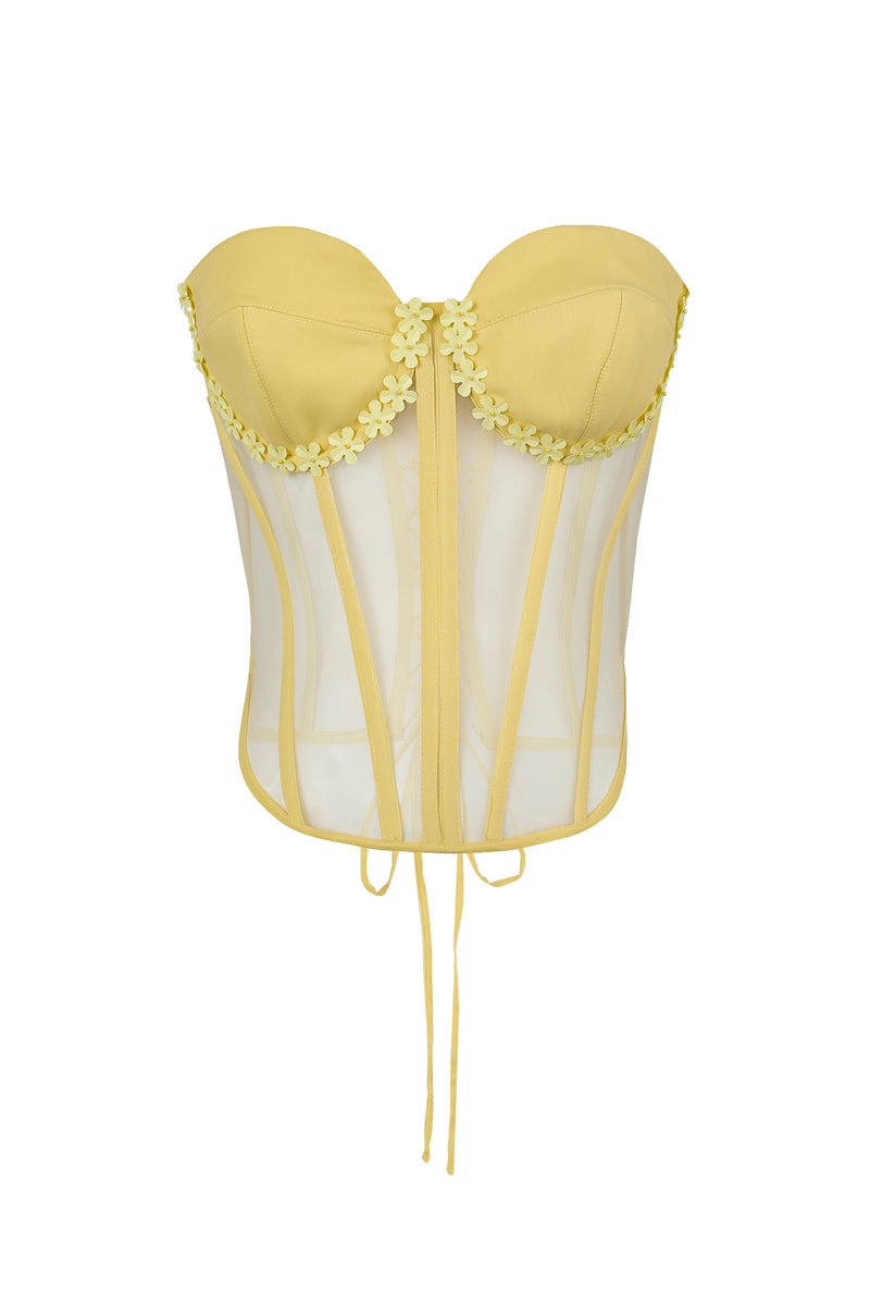 Lina Corset - Yellow