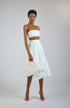 Emily Lace Bandeau - White