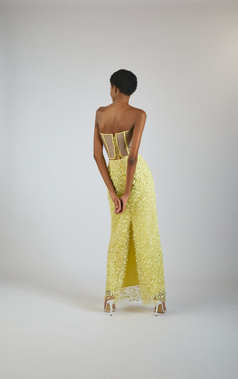 Lina Corset - Yellow