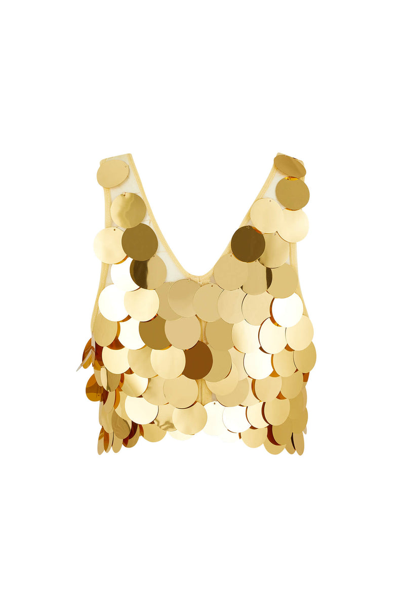 Kelsie Top - Gold