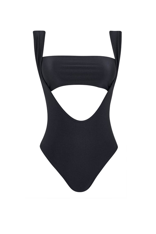 Frida Bandeau Top - Black
