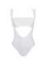 Frida Bandeau Top - White