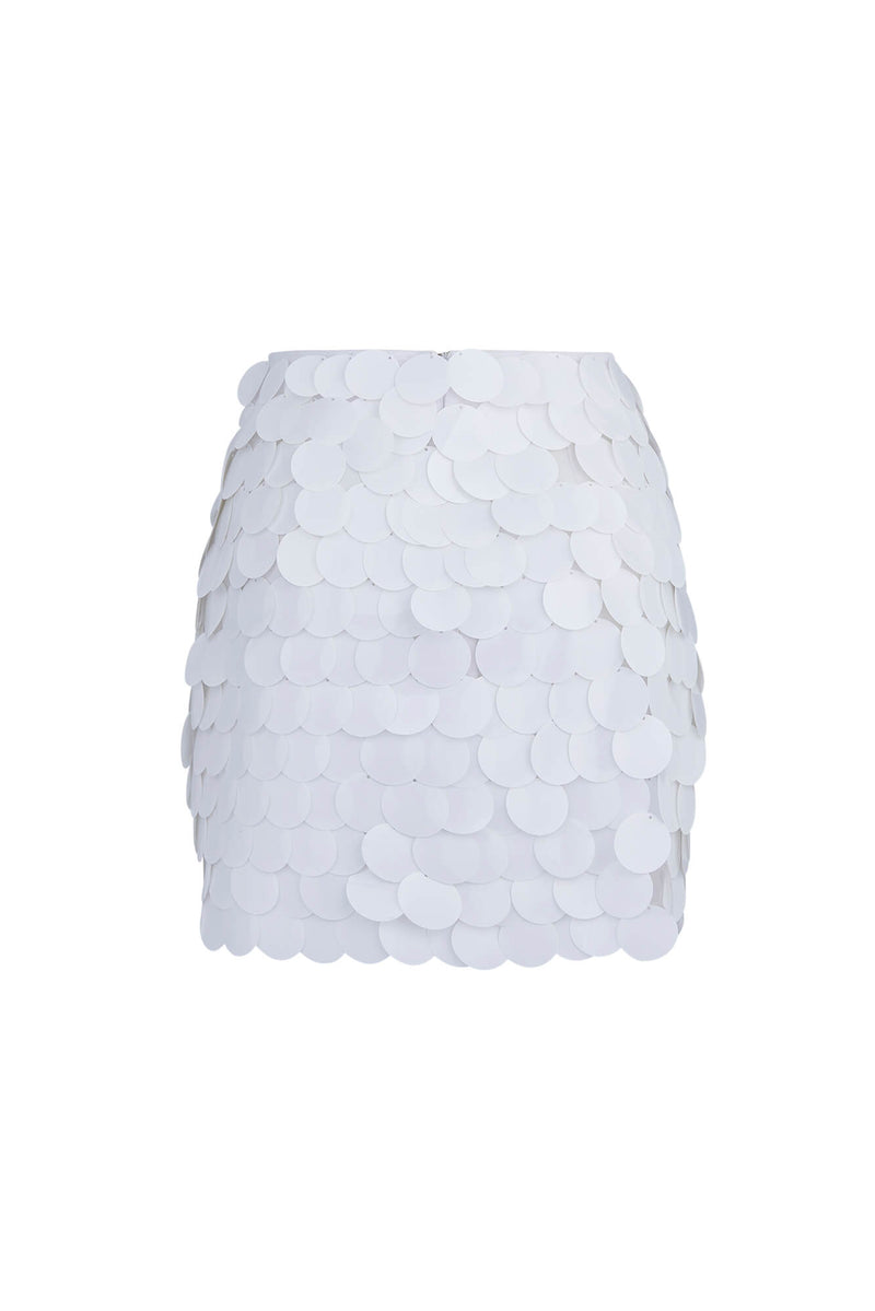 Aislinn Mini Skirt - White
