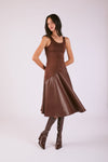 Martina Dress - Brown