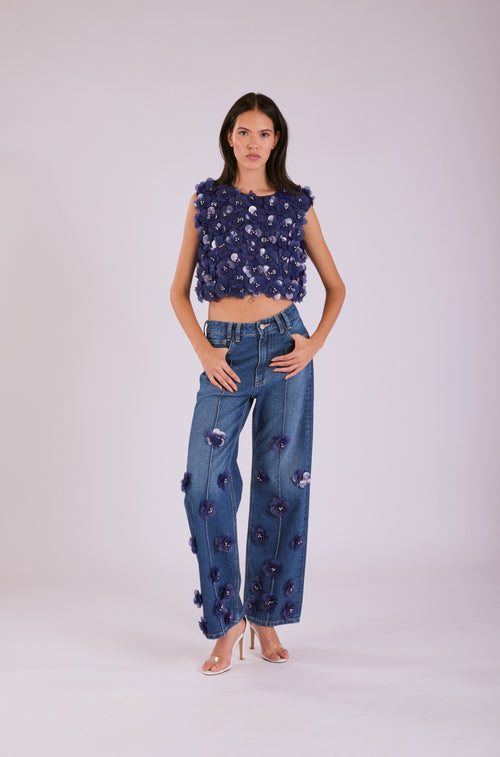 Melanie Top - Blue