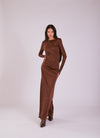 Naomi Dress - Brown