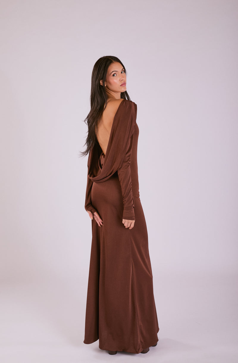 Naomi Dress - Brown