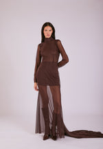 Michelle Dress - Brown