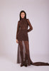Michelle Dress - Brown