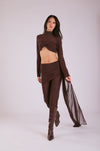 Natassia Pant - Brown