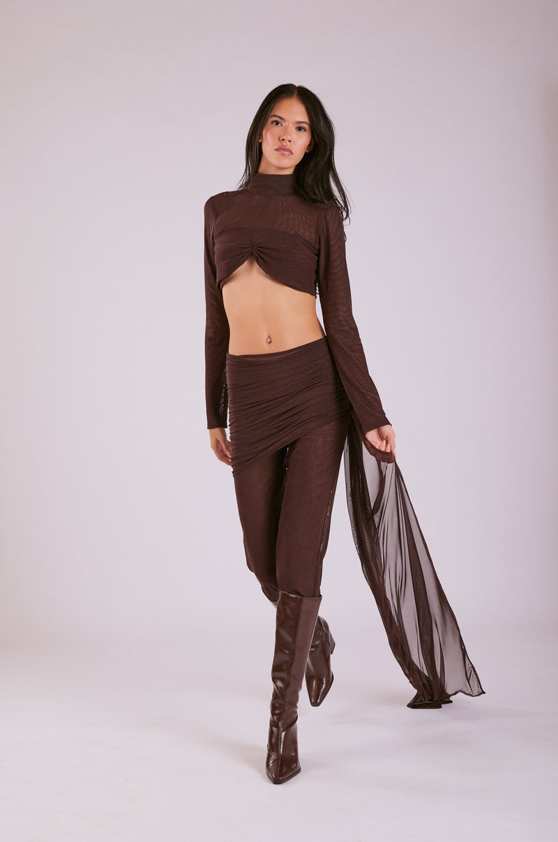 Natassia Pant - Brown