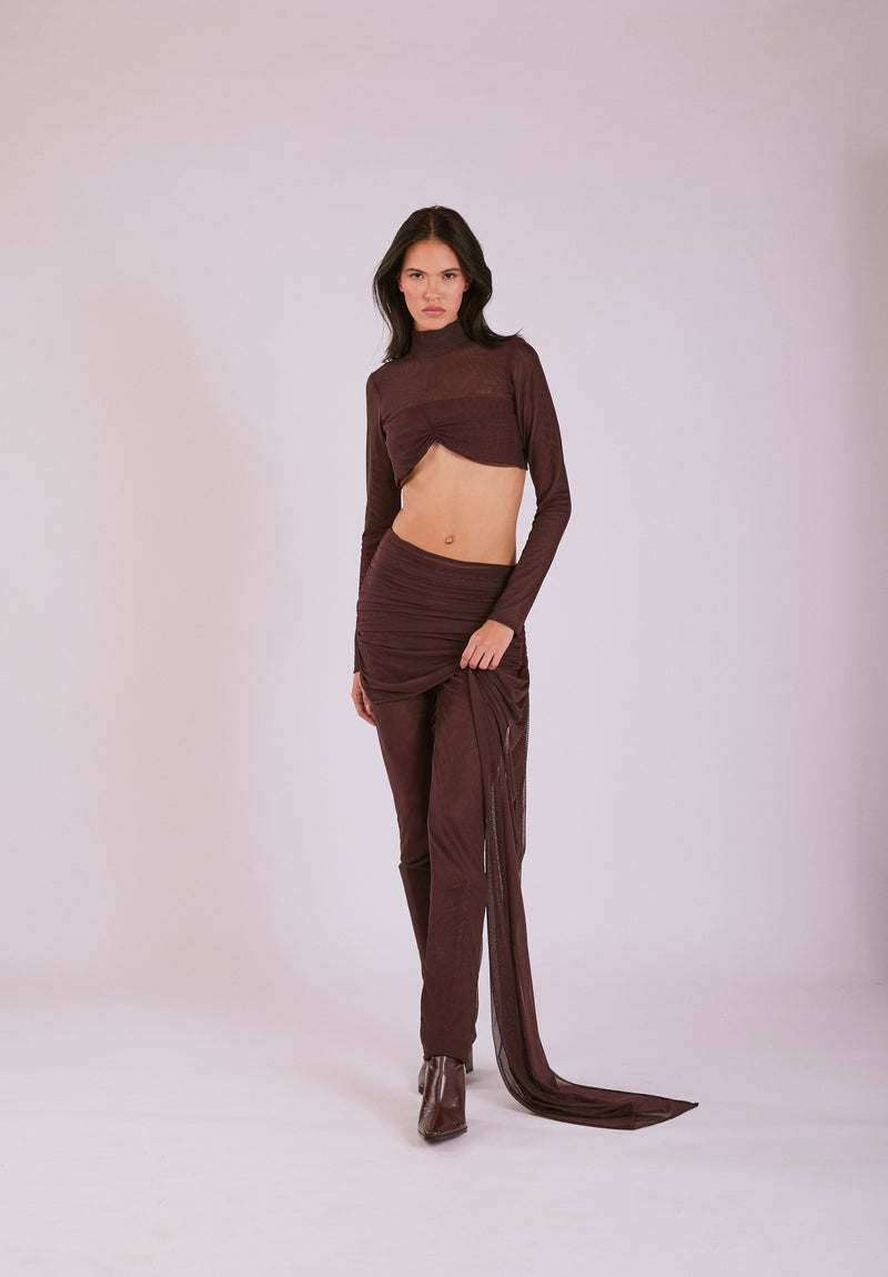 Natassia Pant - Brown