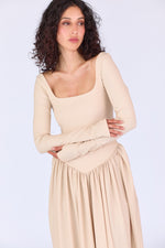 Stella Dress - Nude