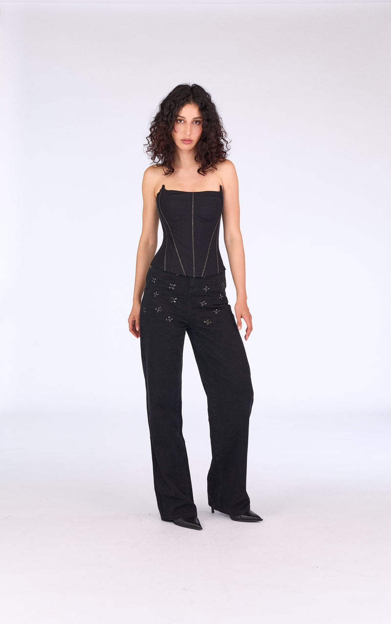 Tiana Top - Black