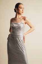Odette Dress - Silver