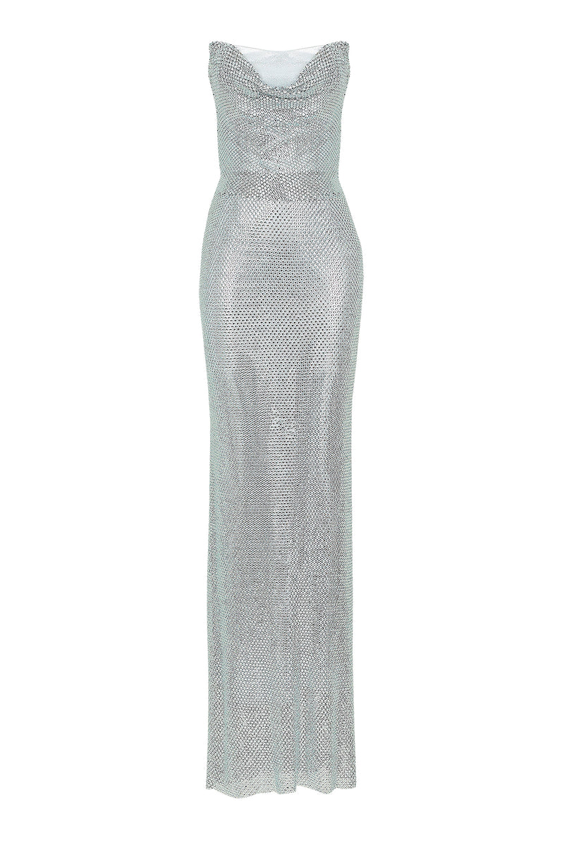 Odette Dress - Silver