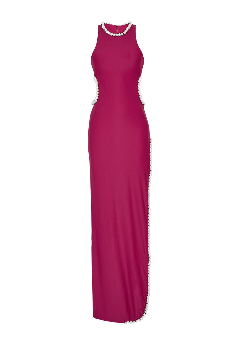 Kelly Dress - Burgundy