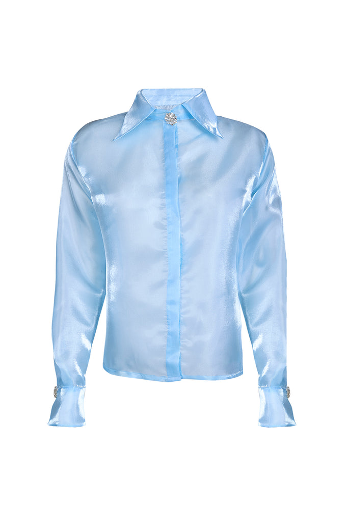 Athenea Blouse - Light Blue
