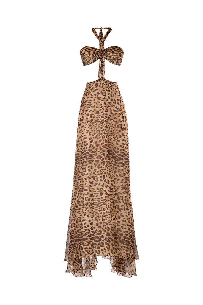 Kira Dress - Animal Print